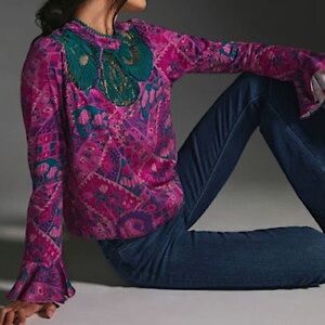 Anthropologie tiny blouse